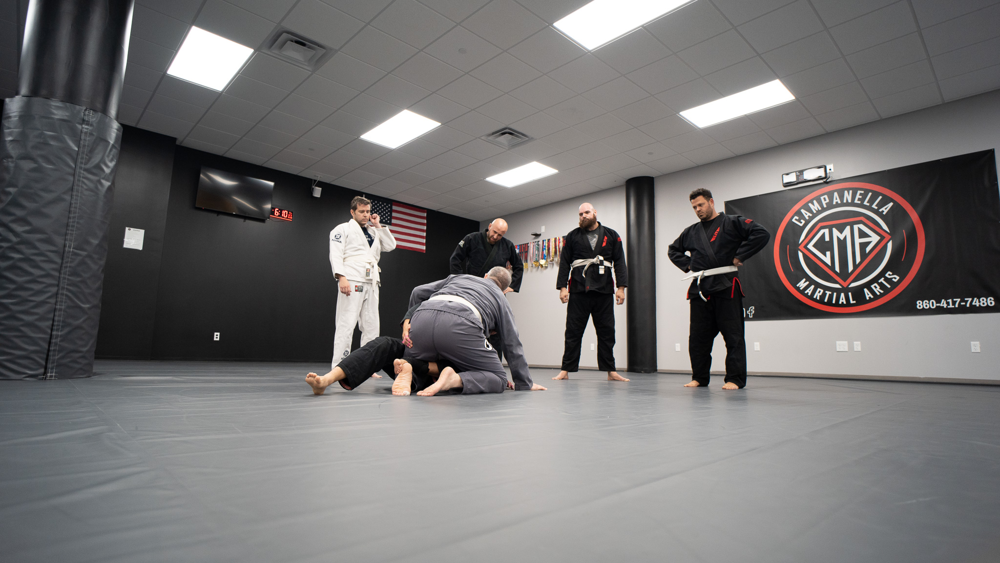 Brazilian Jiu Jitsu training 1