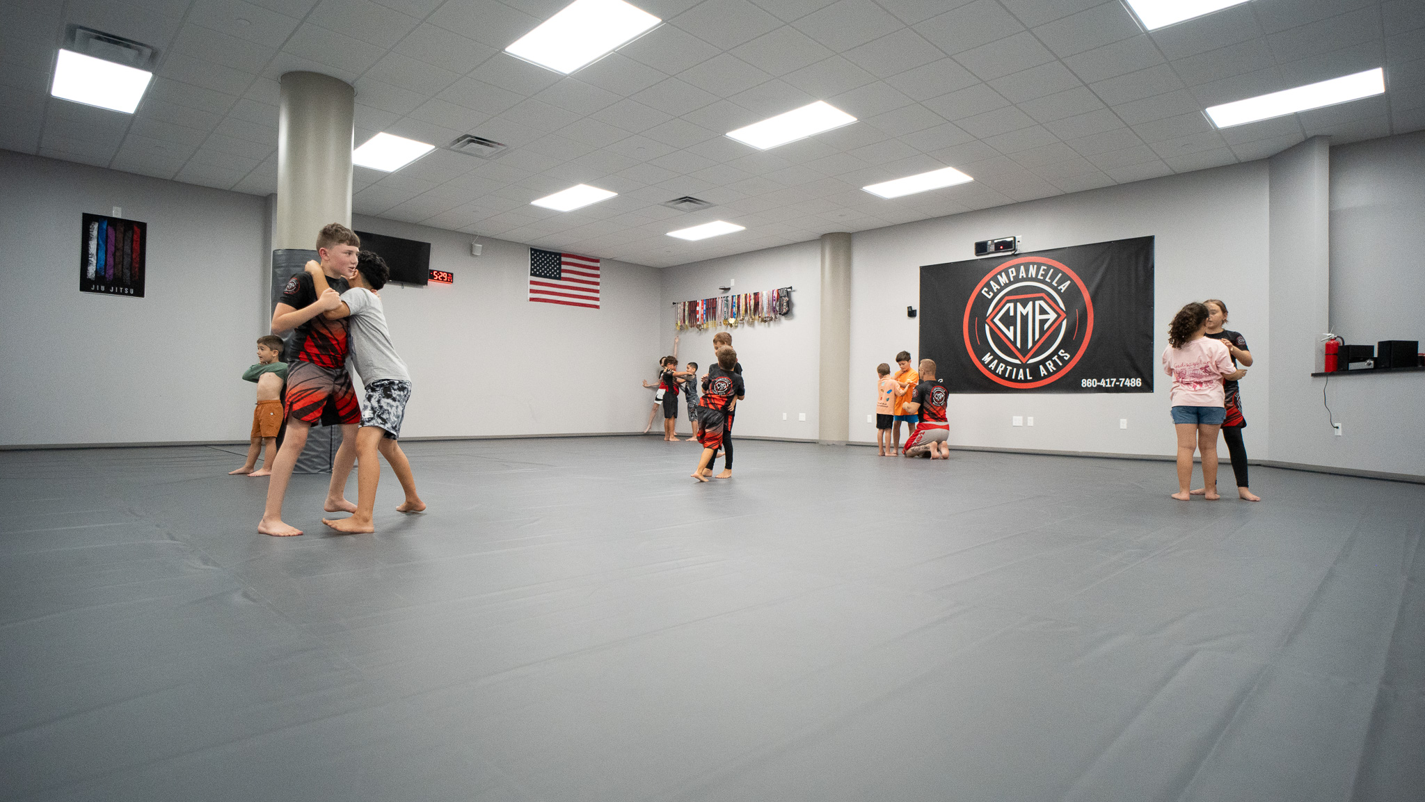 Kids Brazilian Jiu Jitsu training 12